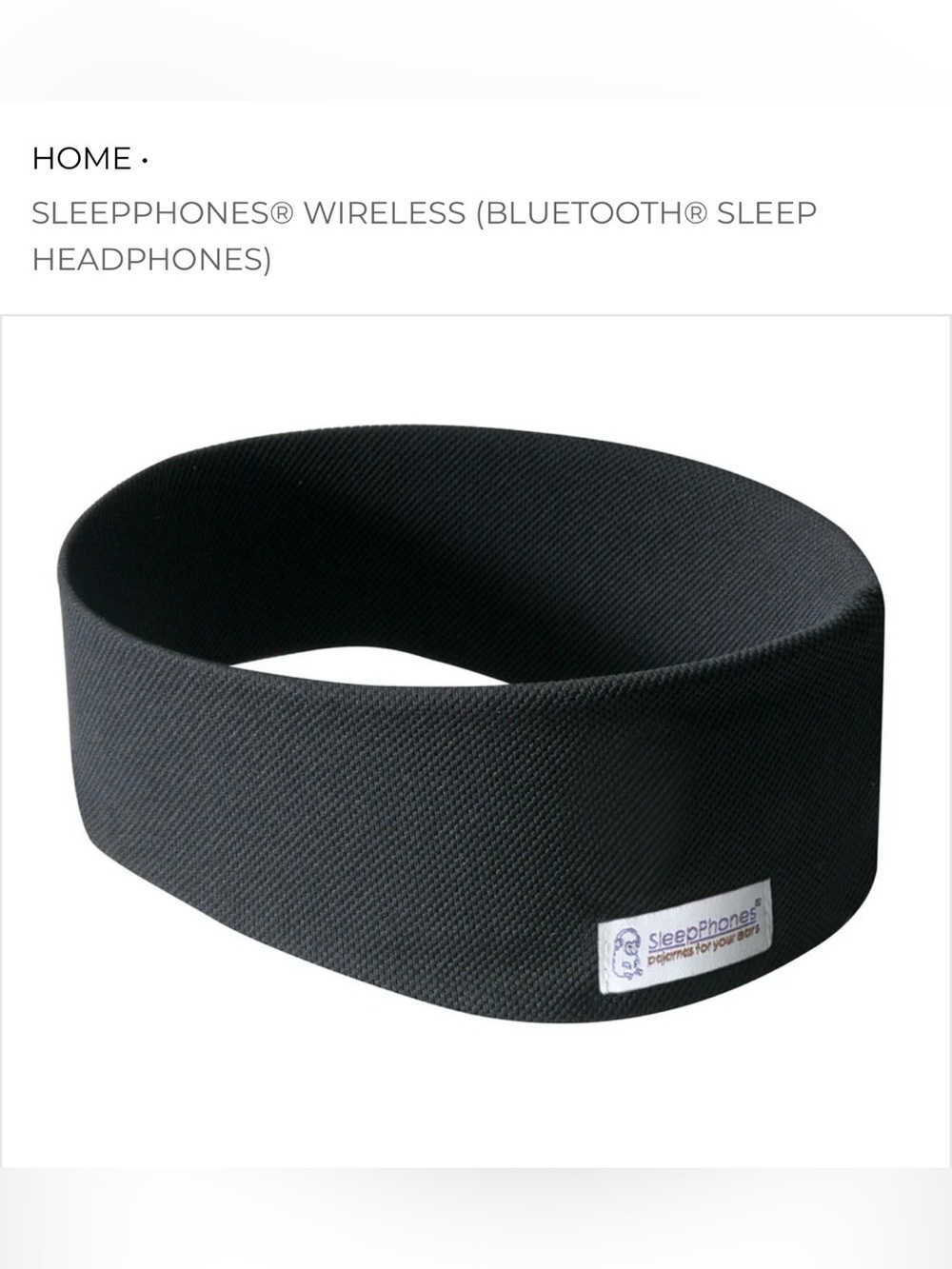 SleepPhones recommended by NYT Wirecutter